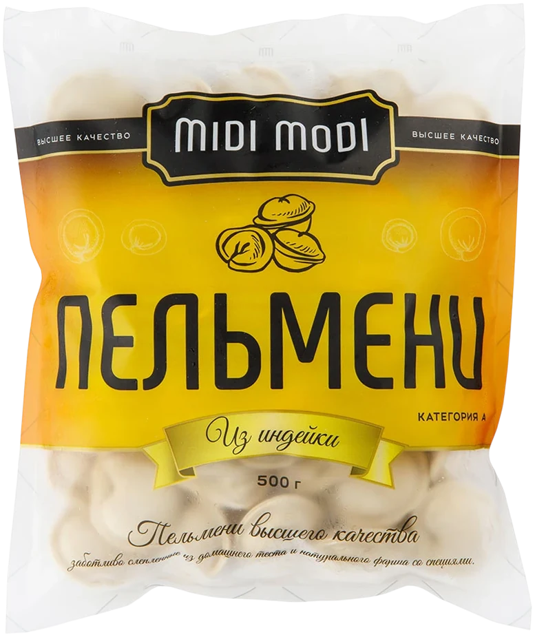 Упаковка «Пельмени из индейки»