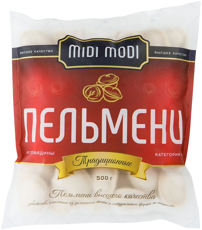 Упаковка «Пельмени традиционные»
